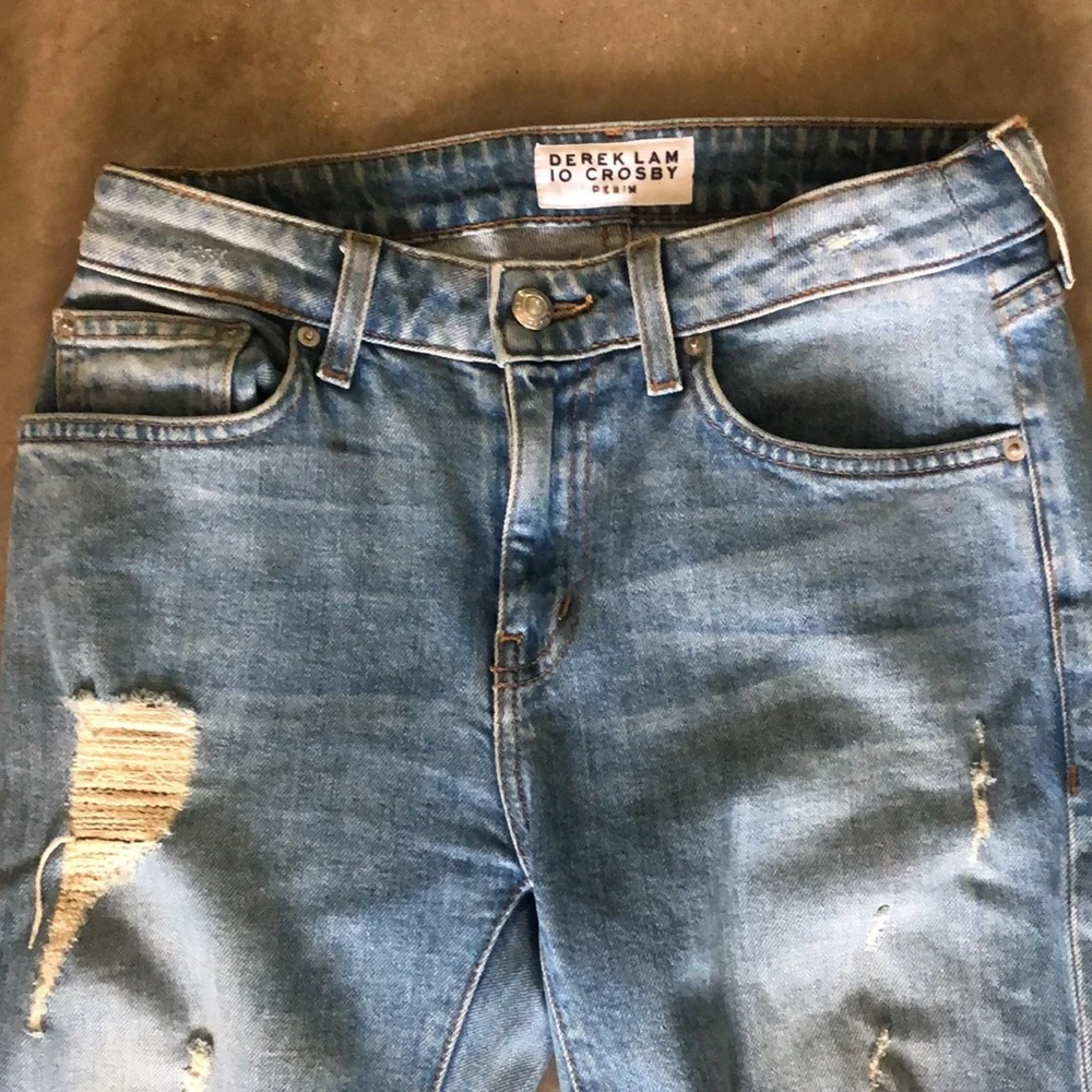 Derek Lam 10 Crosby Devi Mid Rise Authentic Skinny Jean - Picture 2 of 5